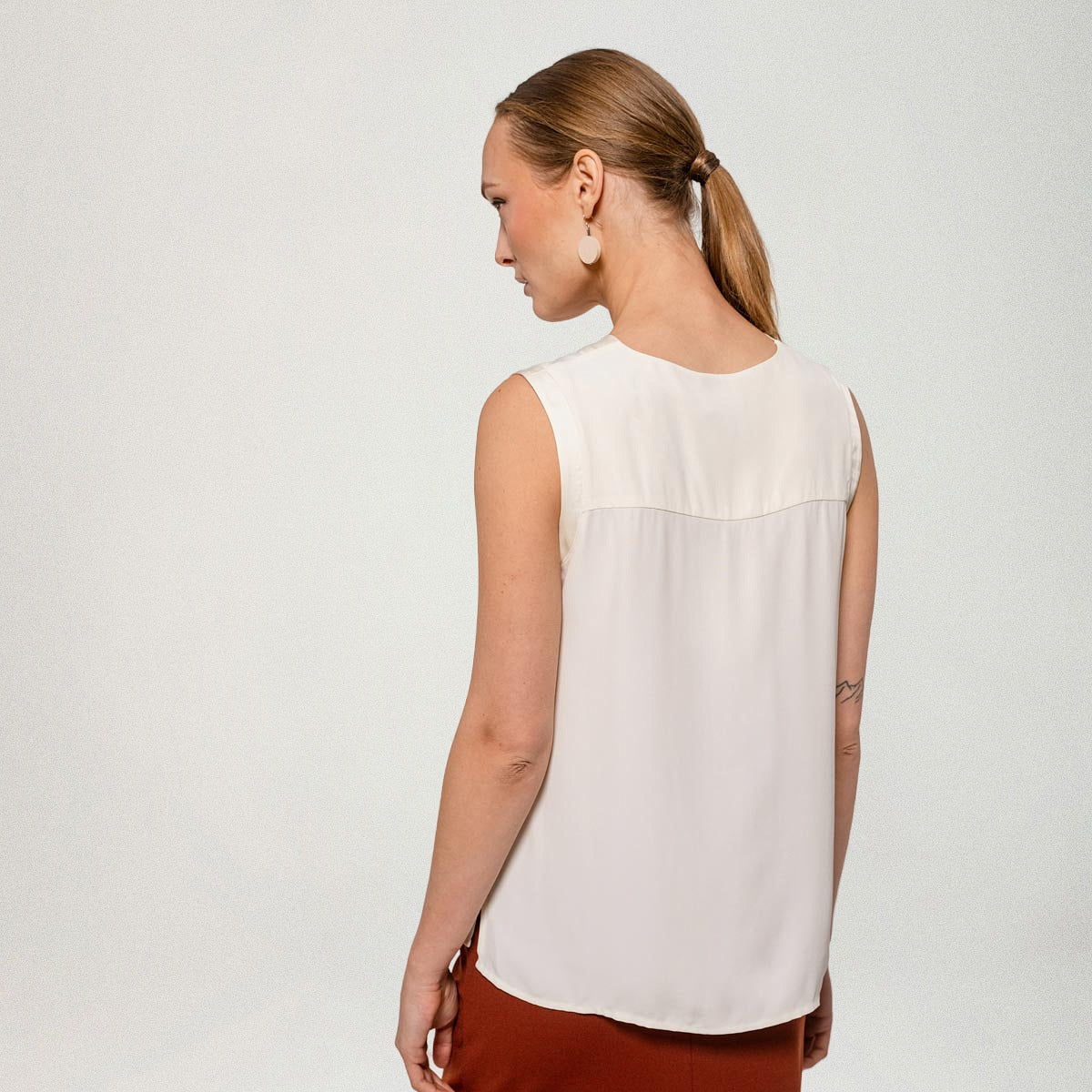 Solana top, cream