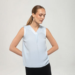 Solana top, light blue