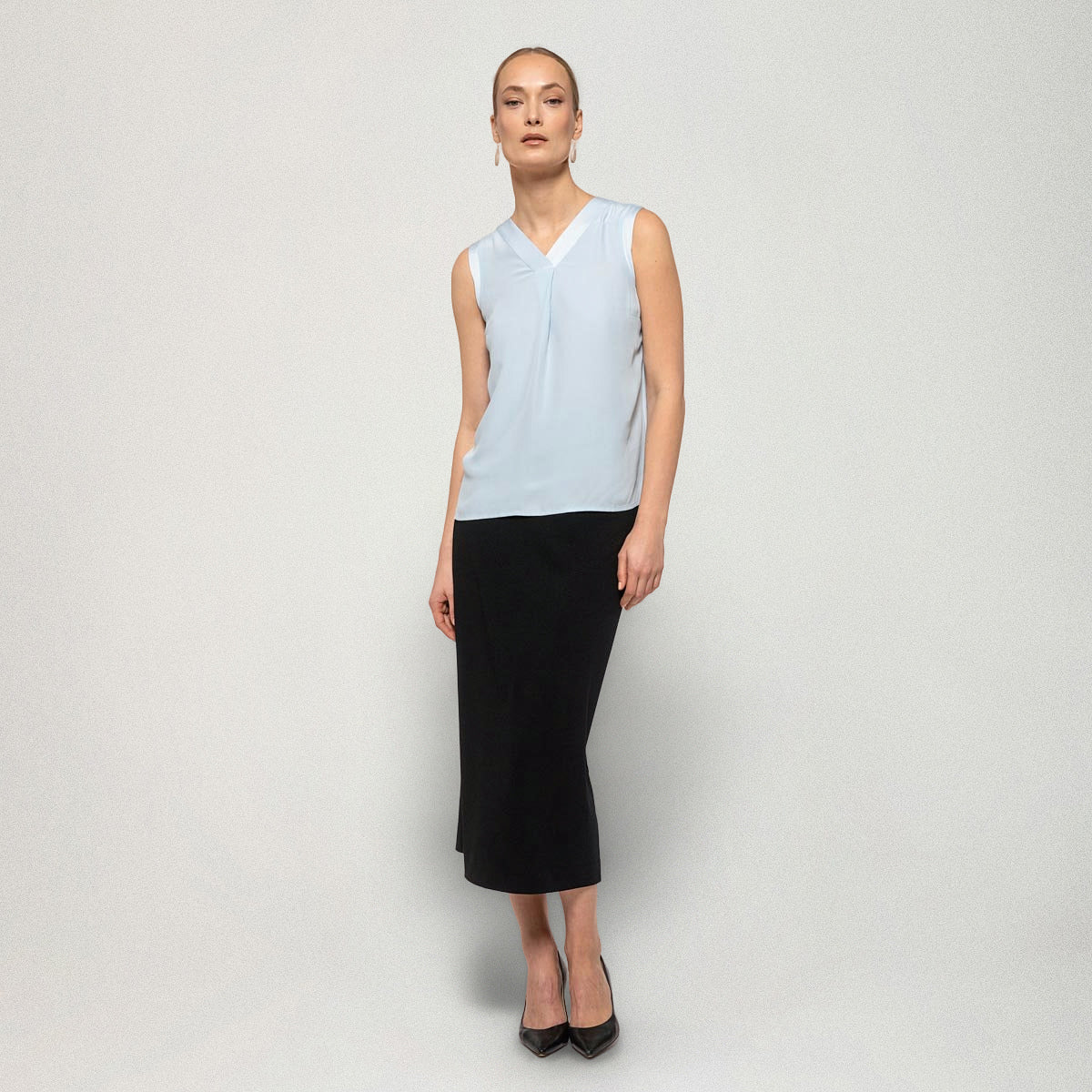 Fiia skirt, jersey, black