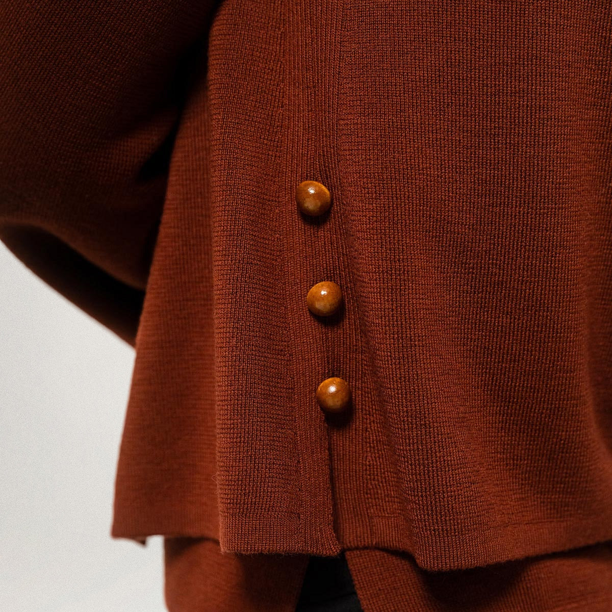 Blanka cardigan, dark copper