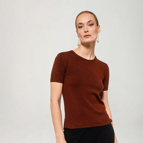 Elea sweater, dark copper