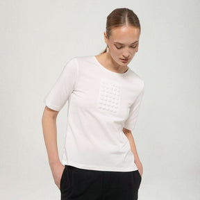 Kiki t-shirt, Pop, natural white