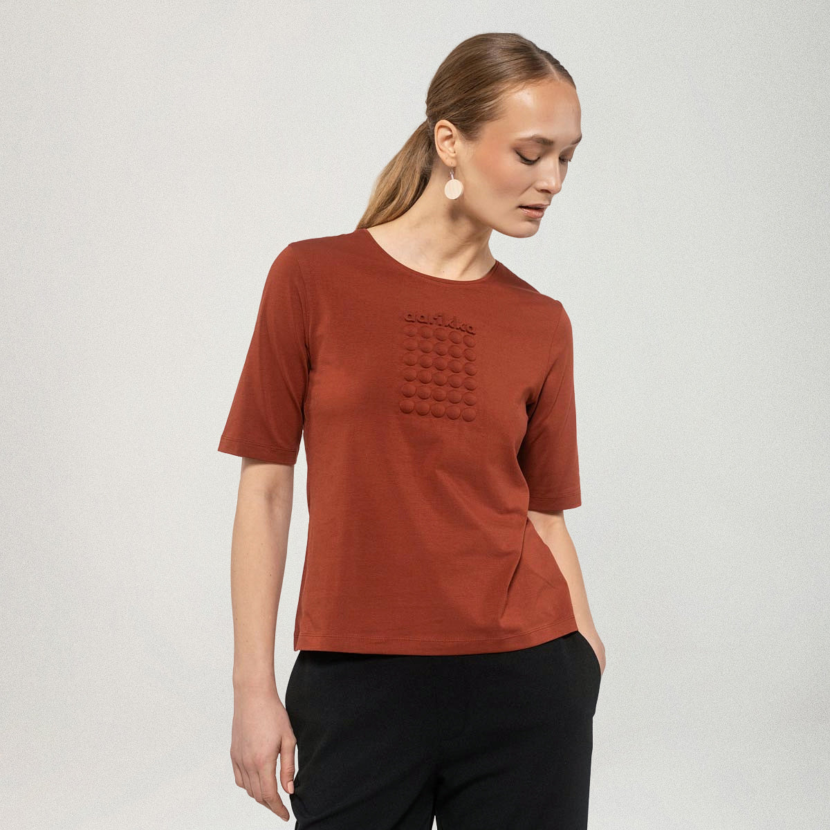 Kiki t-shirt, Pop, dark copper