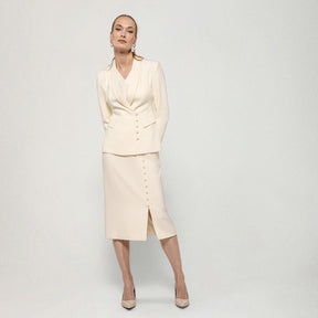 Dakota blazer, Sire, cream