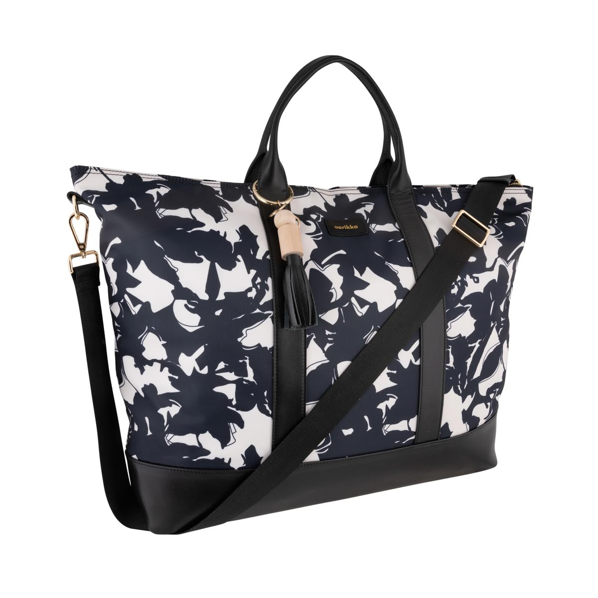 Bertta weekend bag, aralia black