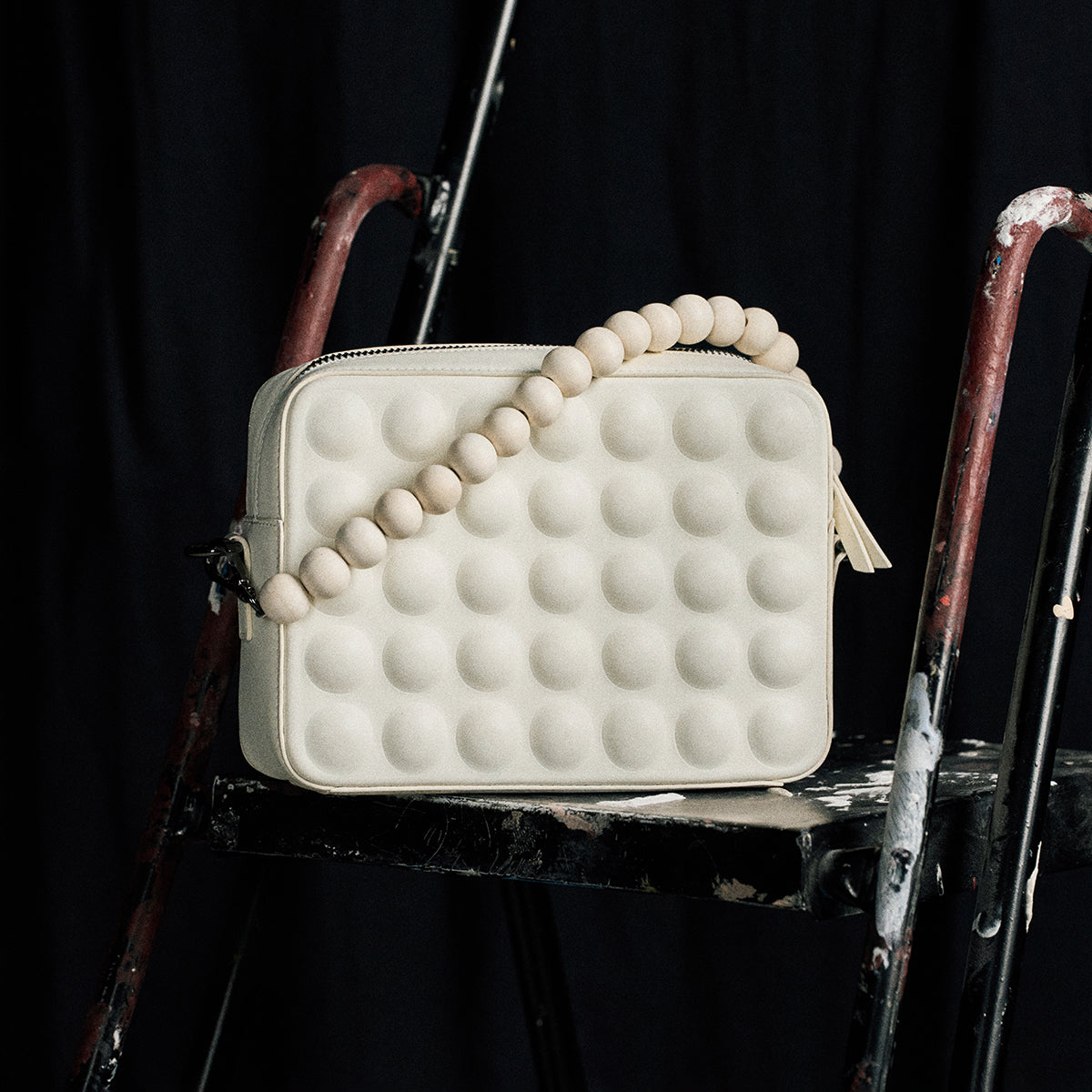 Pop shoulder bag Auri, cream