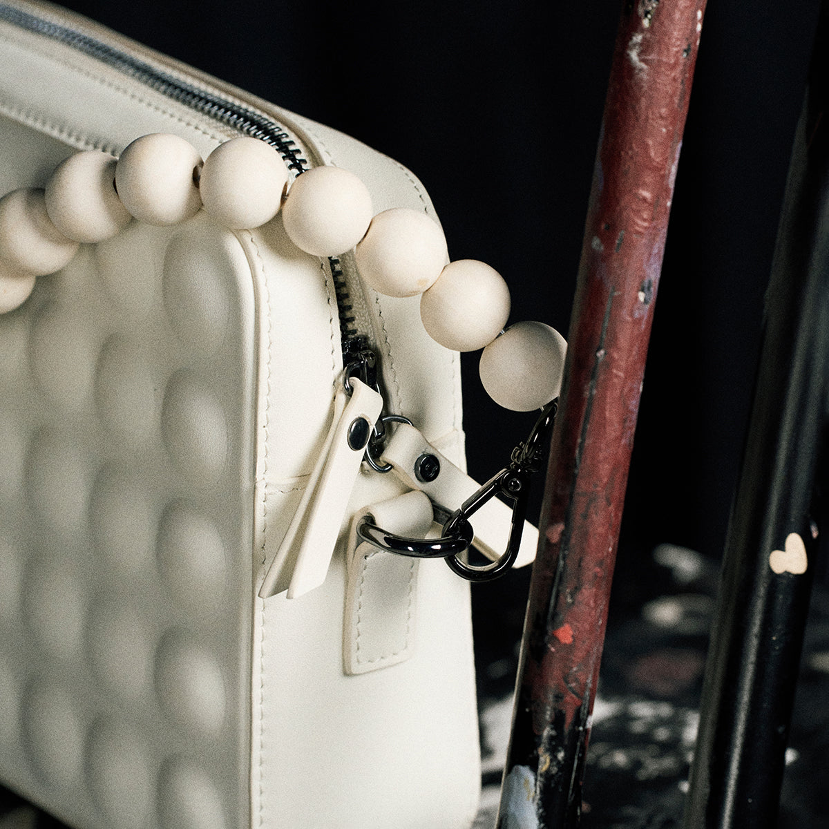 Pop shoulder bag Auri, cream