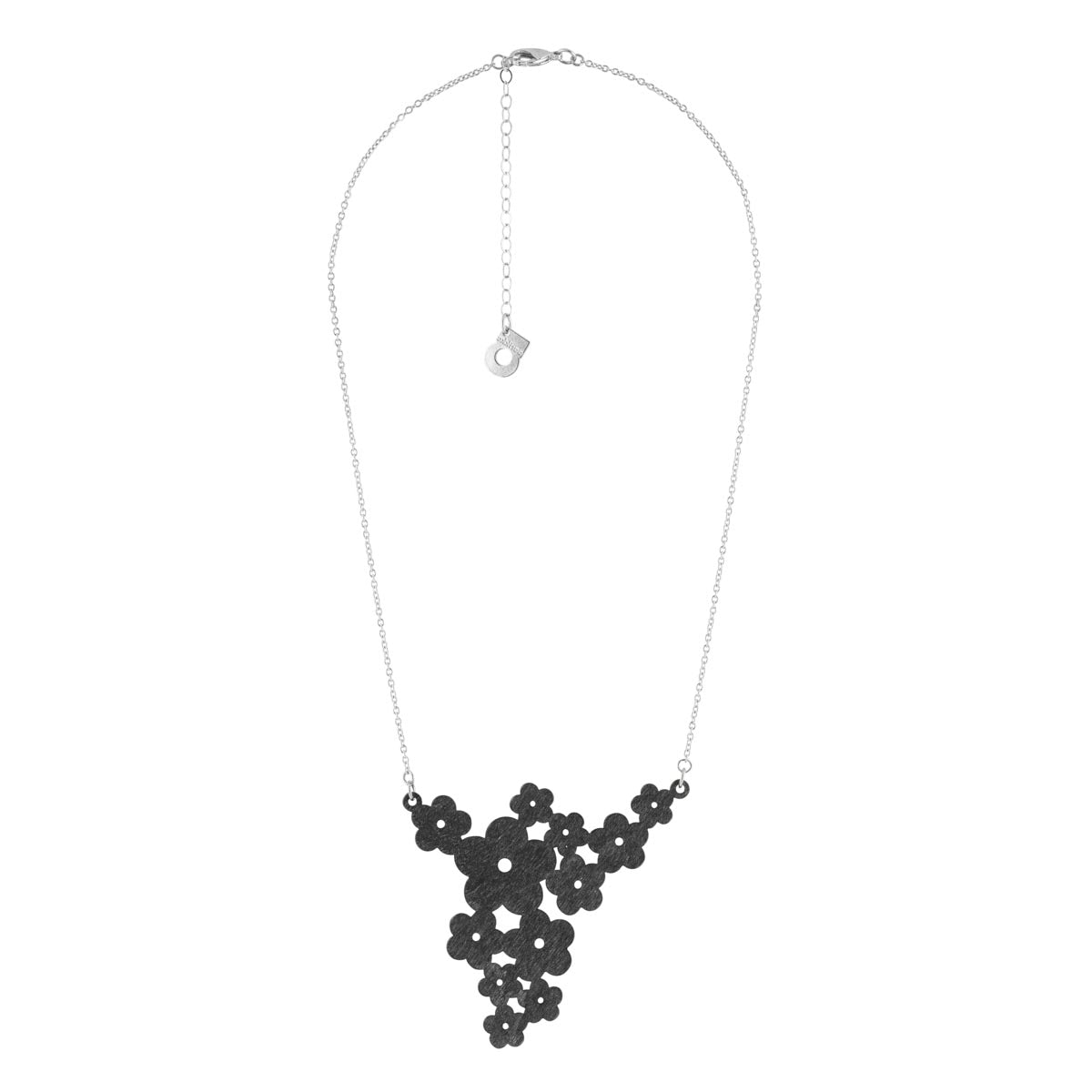 Kukkaset necklace, black