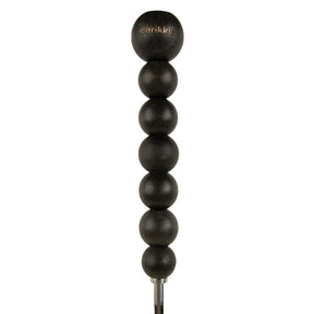 Nuppu sauna ladle, silver and black