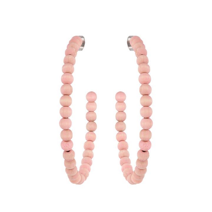 Sofia earrings, pink