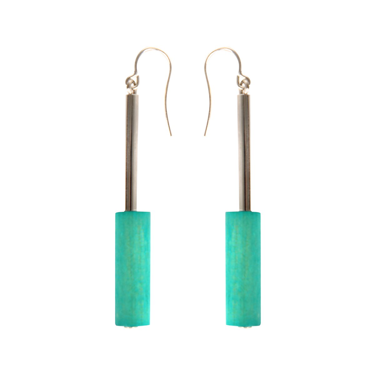 Milano earrings, turquoise