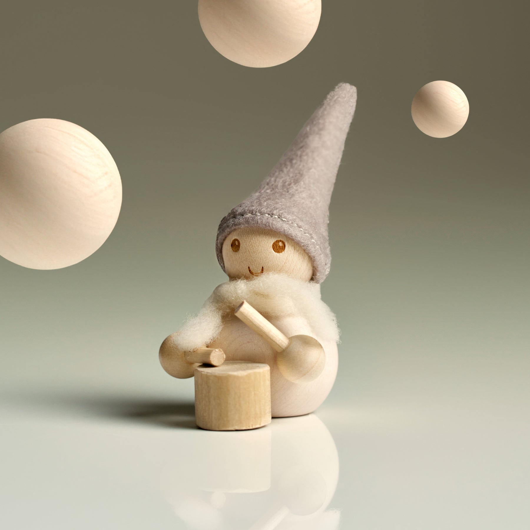 Frost Elf Drummer, 9 cm