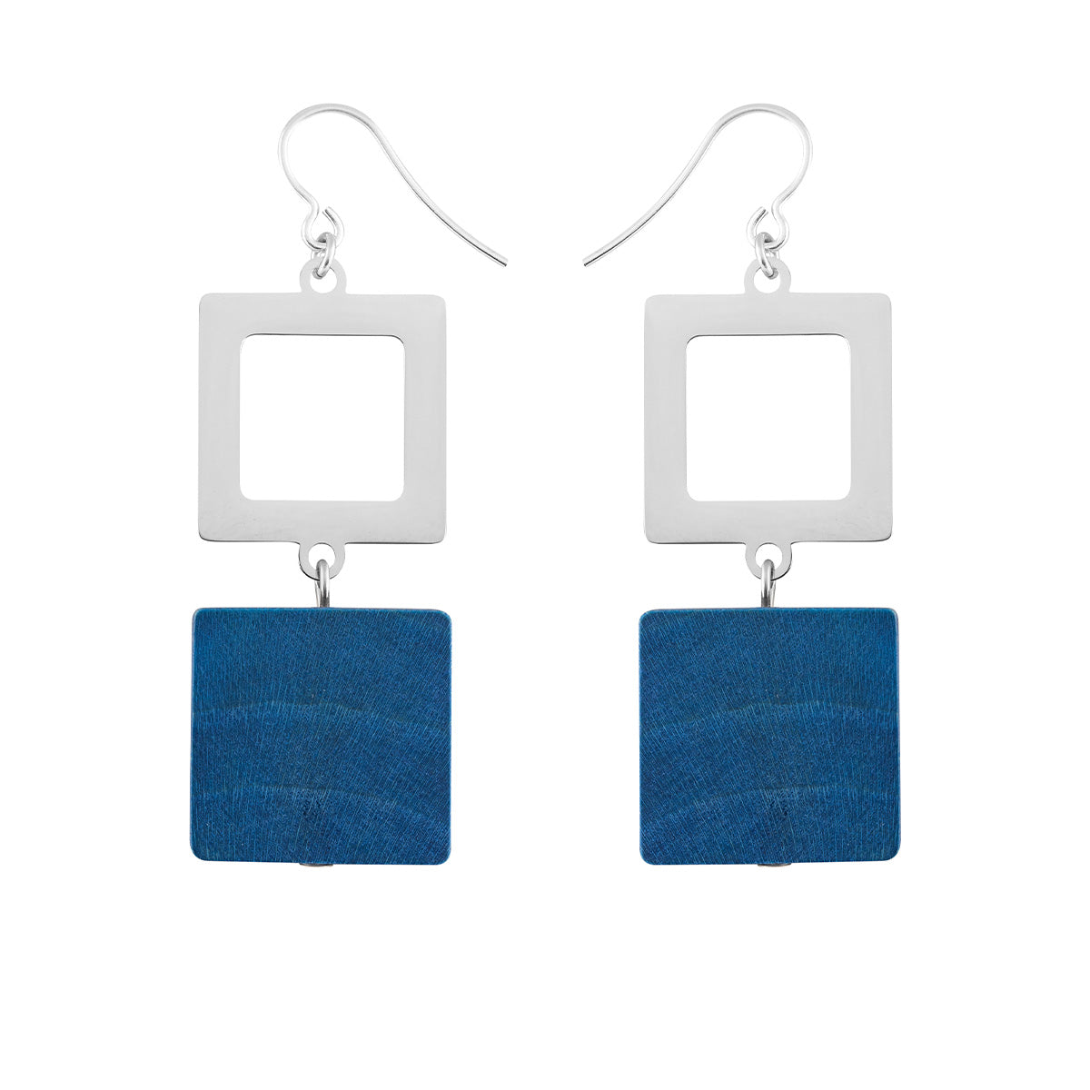Adele earrings, blue