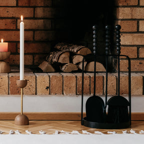 Nuppu fire set, black