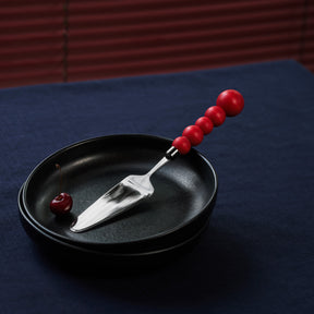 Puisto cake server, red