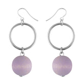 Hilma earrings, lavender