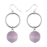 Hilma earrings, lavender