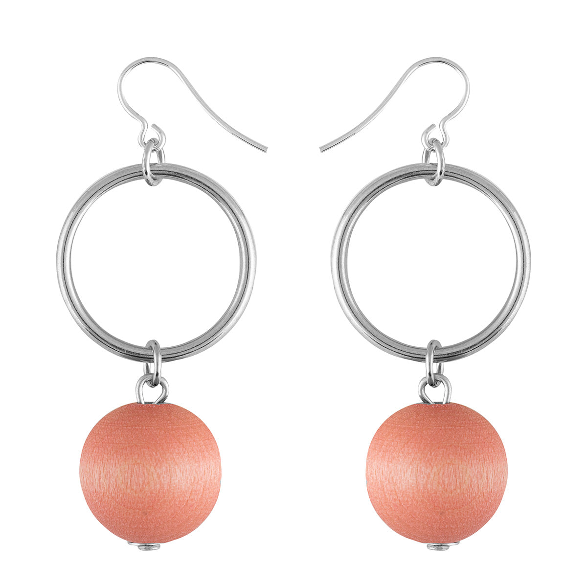 Hilma earrings, orange