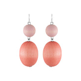 Taateli earrings, orange