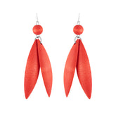 Jalava earrings, red