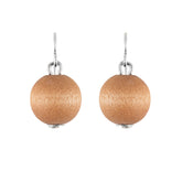 Karpalo earrings, light brown