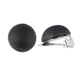 Nappi clip-on earrings, black