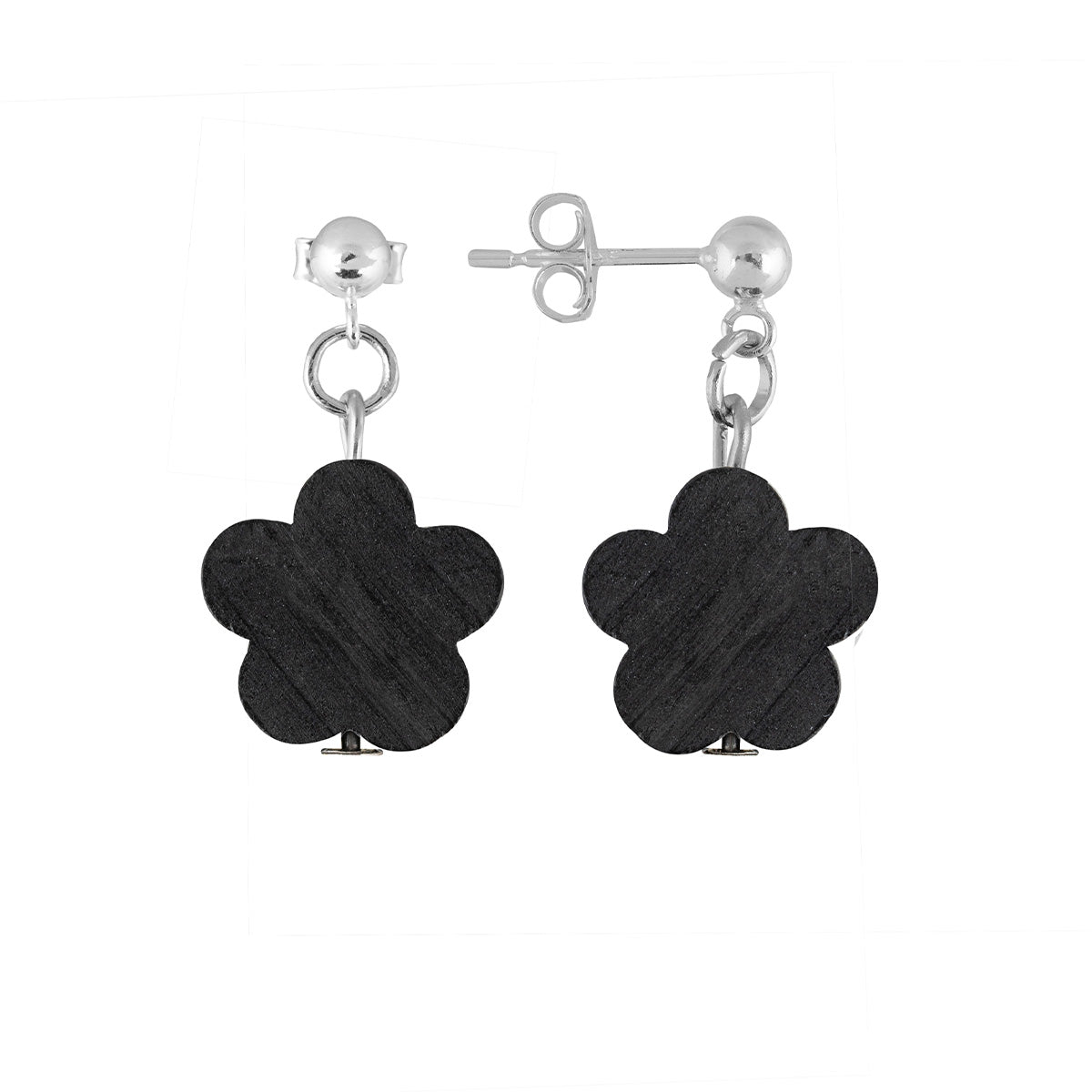 Puistolemmikki earrings, black