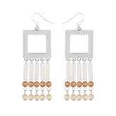 Nina earrings, brown