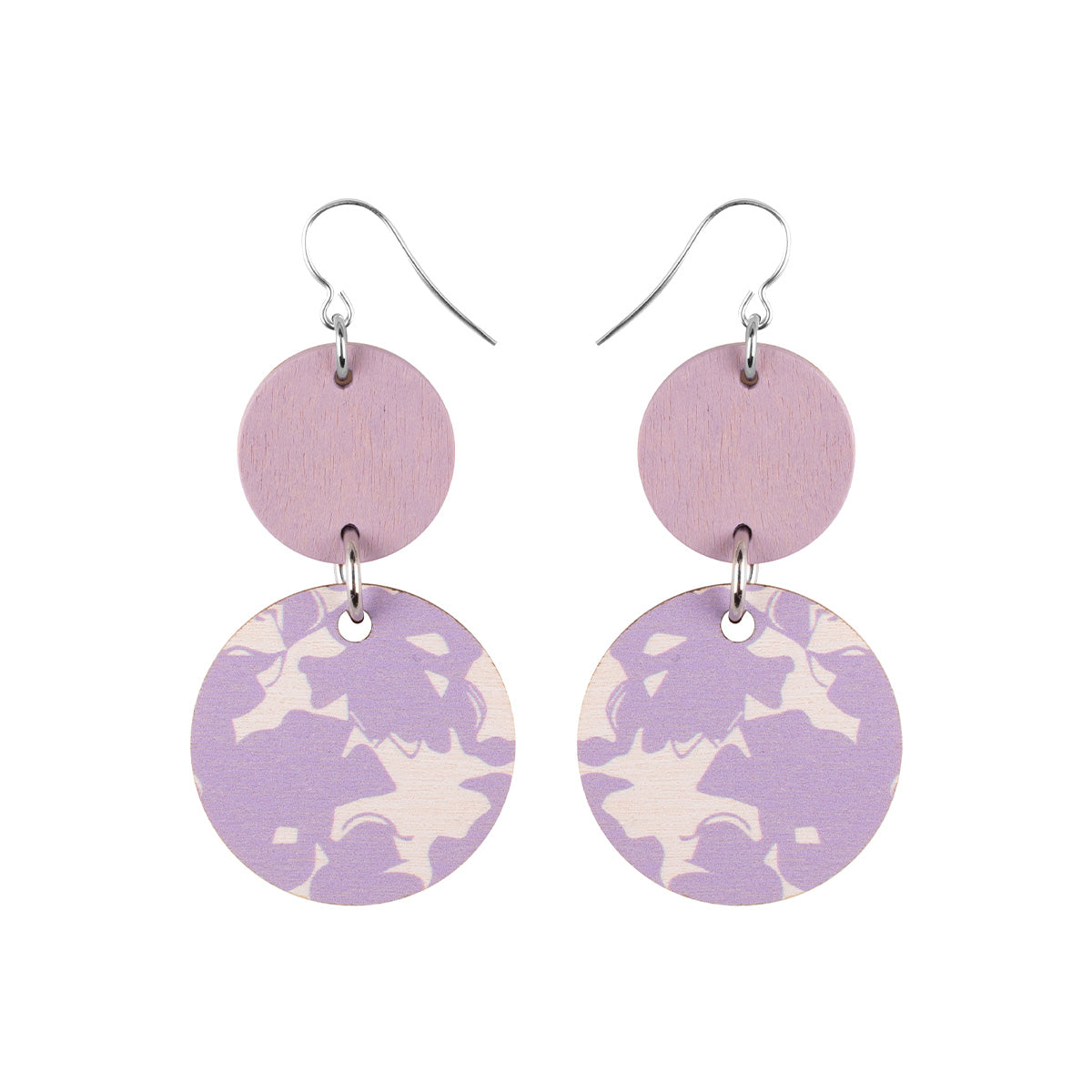 Soliseva earrings, lavender