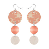 Apollo earrings, orange