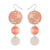 Apollo earrings, orange