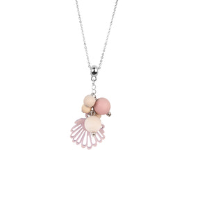 Simpukka pendant, pink