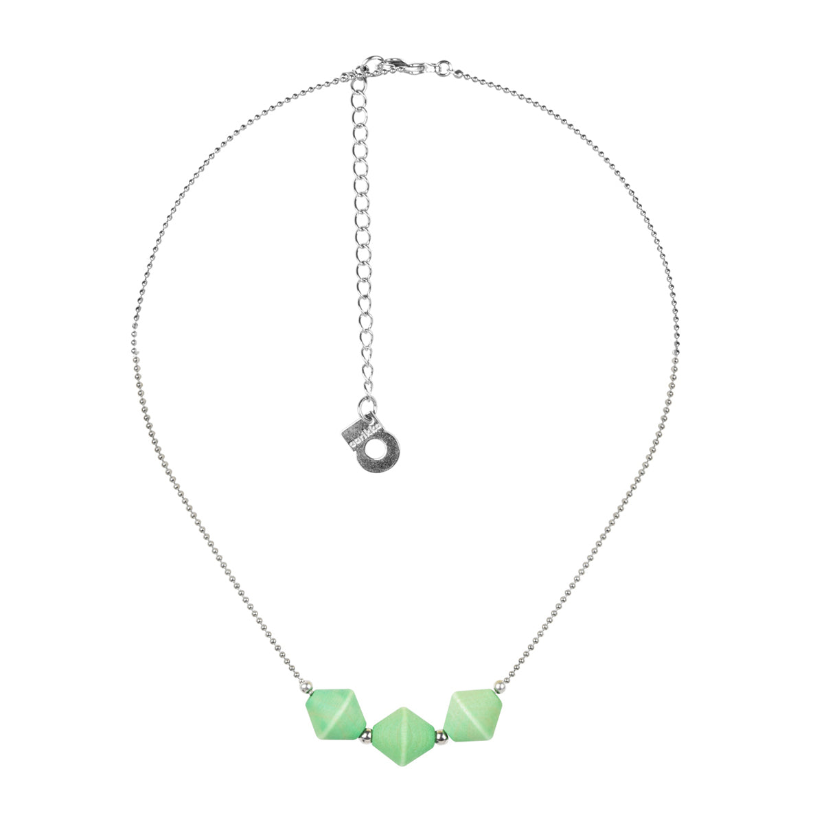Asteri necklace, apple green