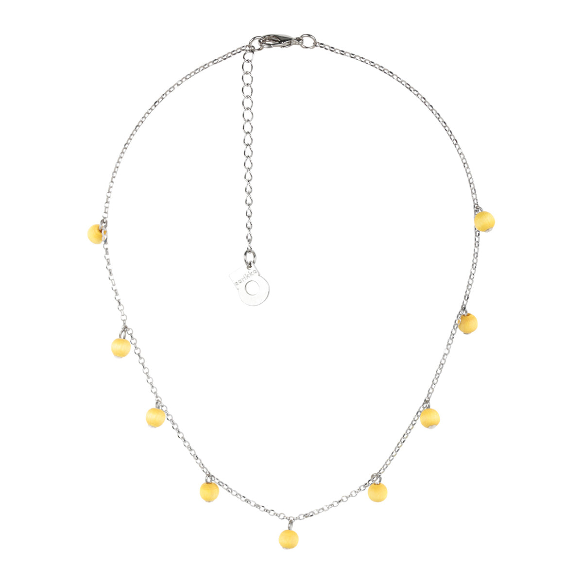 Iris necklace, citron