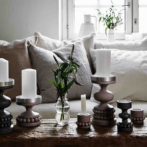 Keisarinna candleholder, wool brown