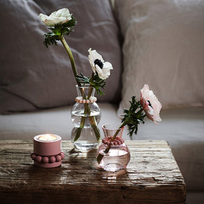 Prinsessa candleholder, light pink