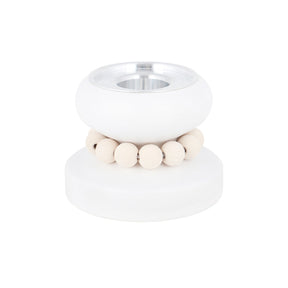 Miniprinssi candleholder, white
