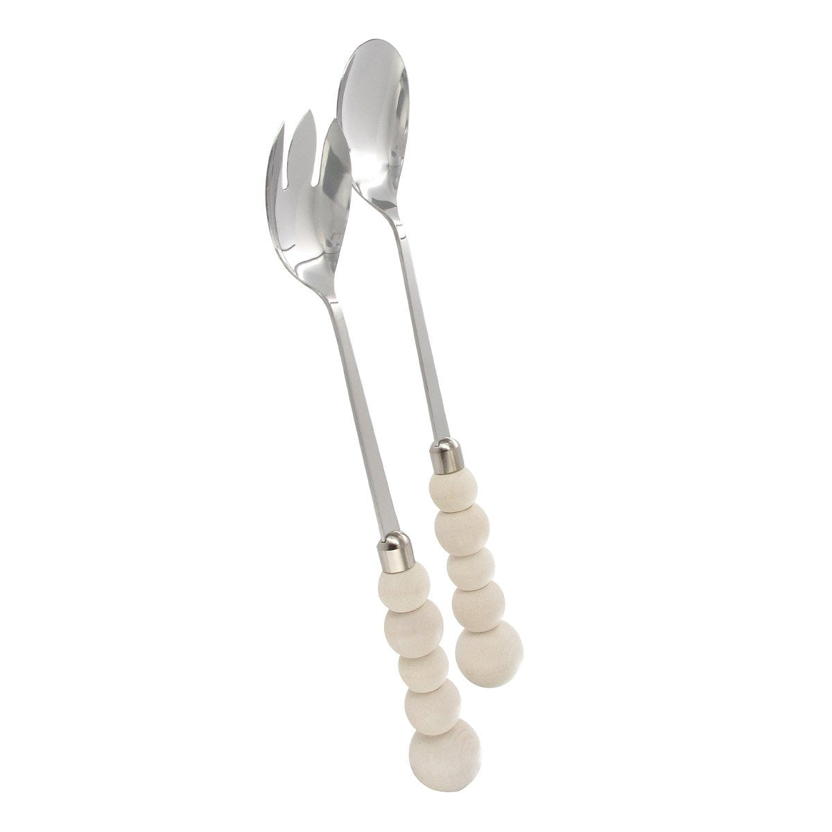 Puisto salad servers, white