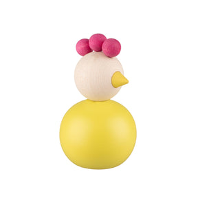 Kananen table decoration, yellow