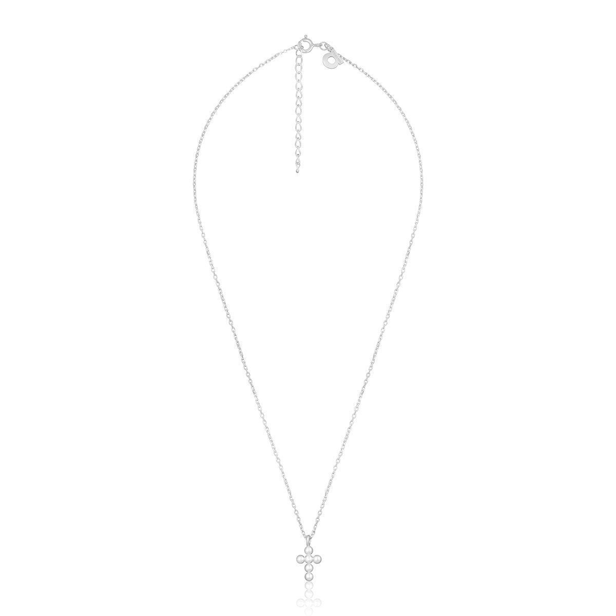 Yllätys necklace Cross, silver