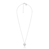 Yllätys necklace Heart, small, silver