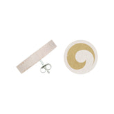 Freda earrings, beige