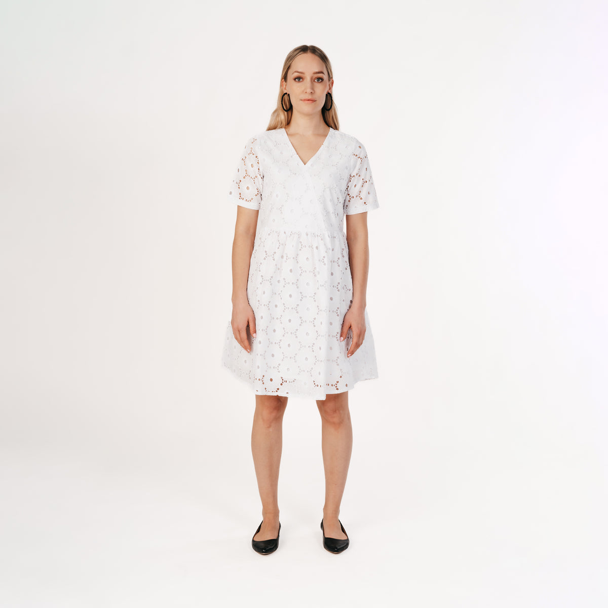 Nelli dress, white