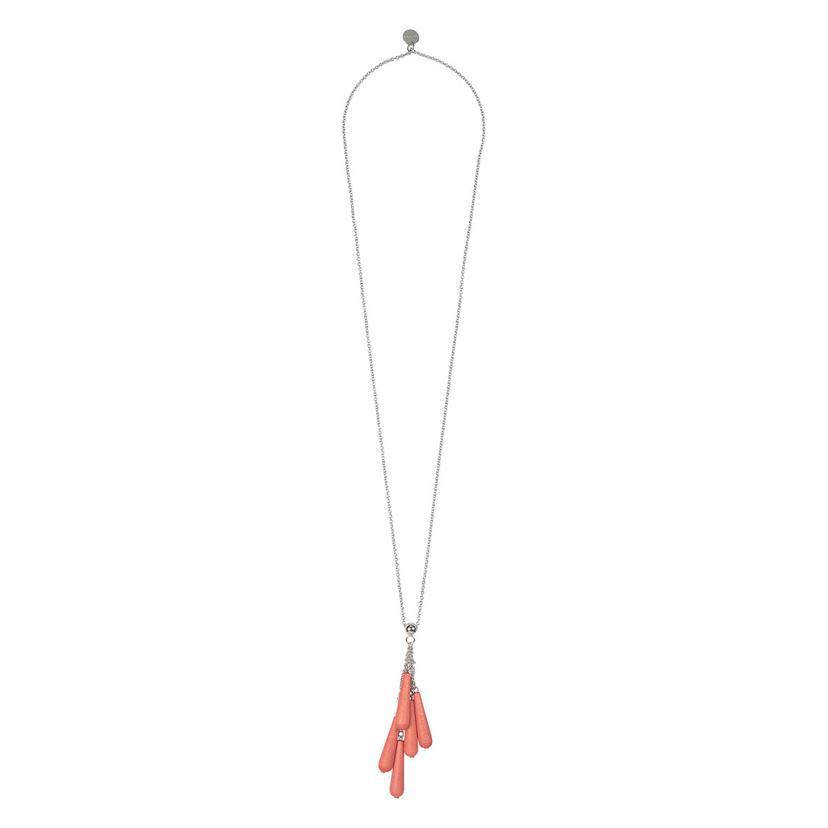 Virna necklace, coral