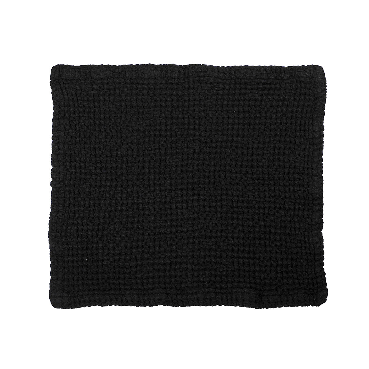 Nuppu face towel, black