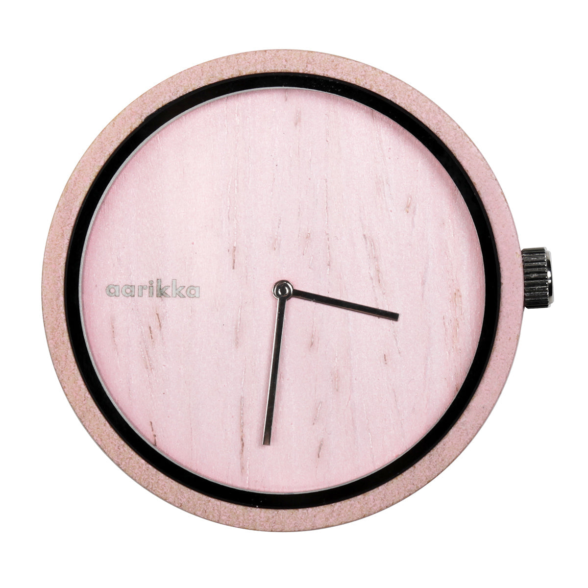 Aikapuu clock face, large, pink
