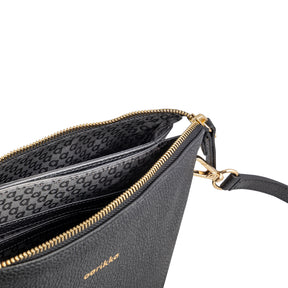 Valma clutch, black