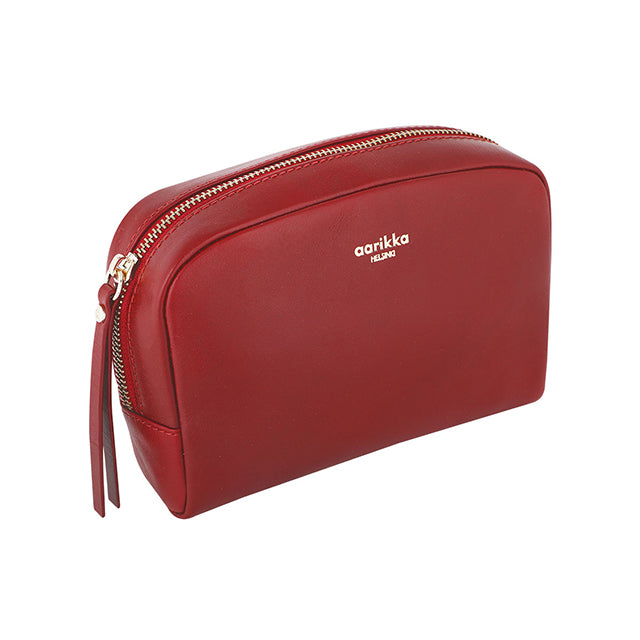 Heljä cosmetic bag wine red