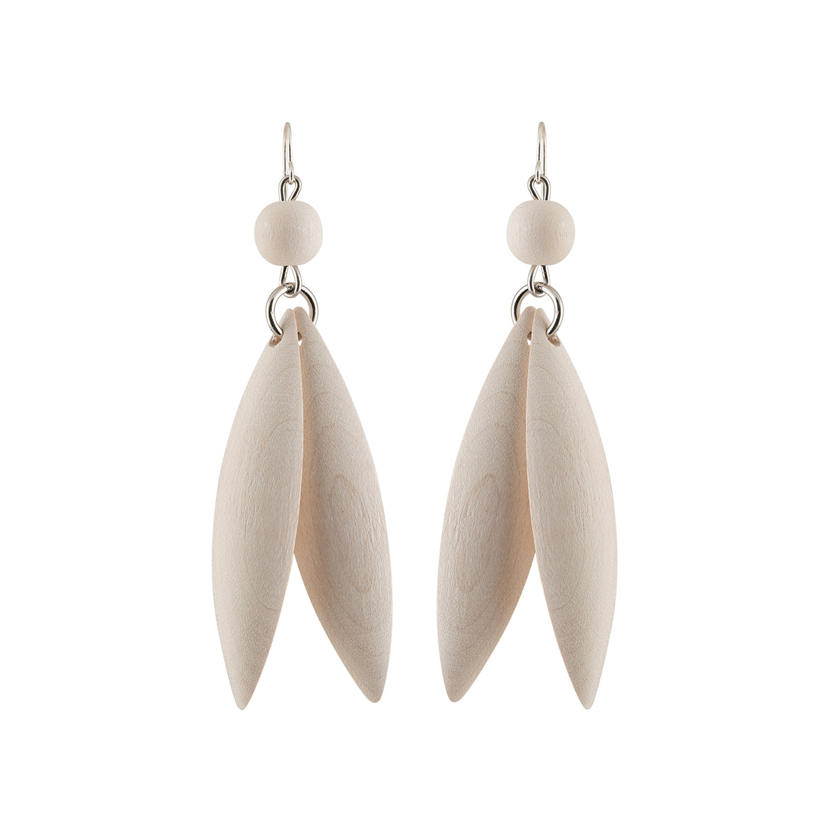 Jalava earrings, white