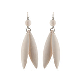 Jalava earrings, white